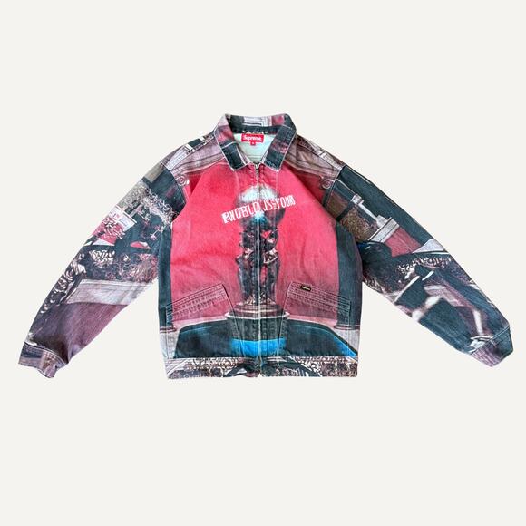 Size M - Supreme Scarface The World is Yours Denim Jacket - Picture 1 of 7